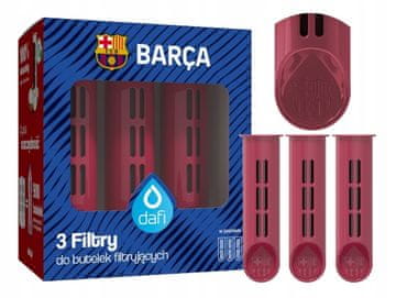 DAFI Dafi FC Barcelona komplet filtrov za vodo, 3 kosi