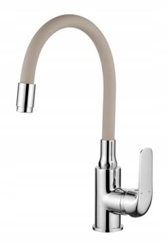 shumee Kuhinjska pipa z gibljivim izlivom, bež Elza