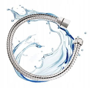 shumee Priključna cev za tuš pipo, kratka, 50 cm