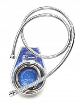 shumee Tuš cev iz mravljinčnega kroma 150 cm