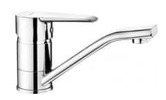 shumee Vrtljiva pipa za umivalnik Corio krom