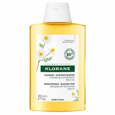 Klorane Šampon za blond lase Heřmánek (Brightening Blond Hair Shampoo) (Neto kolièina 200 ml)