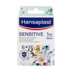 Hansaplast Sensitive Kids Plaster prilagodljivi obliži 1 m x 6 cm 1 kos