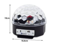 Alum online Čarobna disko krogla z MP3 predvajalnikom in Bluetooth povezavo