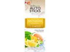 AutoSticks Dišeča avtomobilska tablica Citrus Sunrise 2 kosa