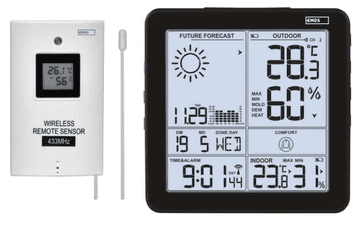 Emos E5080 meteorološka postaja, 27 × 130 × 130 mm