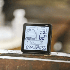 E5080 meteorološka postaja, 27 × 130 × 130 mm