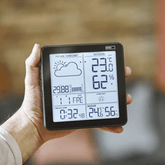 E5080 meteorološka postaja, 27 × 130 × 130 mm