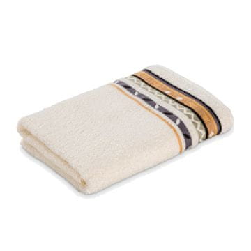 Frottana COUNTRY kopalna brisača 67 x 140 cm, krem