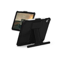 UAG Ovitek za tablični računalnik s stojalom in pasom za roko, črn, iPad 10,9" 2022