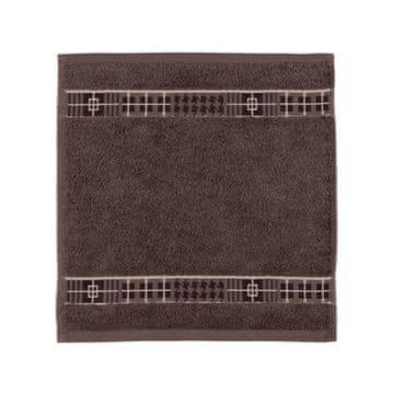 Frottana FJORD brisača 30 x 30 cm, rjava