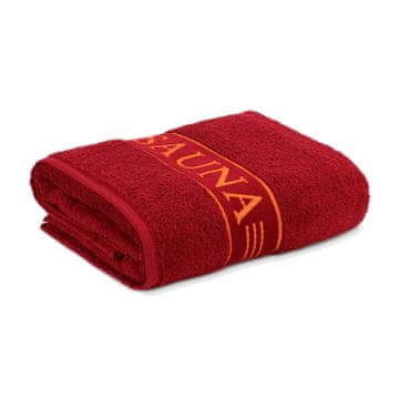 Frottana SAVNA brisača 80 x 200 cm, rdeča