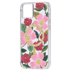 Ovitek za telefon Mate Rifle Paper Rose Garden MagSafe, cvetlični motiv, iPhone 14 Plus