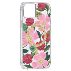 Ovitek za telefon Mate Rifle Paper Rose Garden MagSafe, cvetlični motiv, iPhone 14 Plus