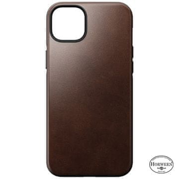 Nomad Ovitek za telefon, usnjen, MagSafe, rjav, za iPhone 14 Plus