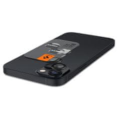 Spigen Zaščitno steklo za kamero telefona EZ Fit Optik Pro 2 Pack, črno, iPhone 14/iPhone 14 Plus