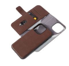 Decoded Ovitek za telefon/denarnica MagSafe, rjav, iPhone 13 Pro