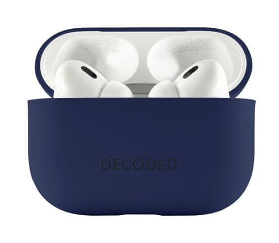 Decoded Silikonski etui za brezžične slušalke, modra, Airpods Pro 2