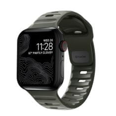 Nomad Pas za uro M/L, zelen, za Apple Watch Ultra (49 mm) 8/7 (45 mm)/6/SE/5/4 (44 mm)/3/2/1 (42 mm)