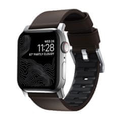 Nomad Pas za uro Pro, rjav, za Apple Watch Ultra 49mm 8/7 45mm/6/SE/5/4 44mm/3/2/1 42mm