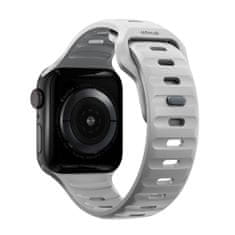 Nomad Pas za uro, športni M/L, siv, za Apple Watch Ultra (49 mm) 8/7 (45 mm)/6/SE/5/4 (44 mm)/3/2/1 (42 mm)