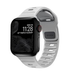 Nomad Pas za uro, športni M/L, siv, za Apple Watch Ultra (49 mm) 8/7 (45 mm)/6/SE/5/4 (44 mm)/3/2/1 (42 mm)