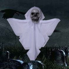 Korbi Bela Viseča Dekorativna Lobanja za Halloween