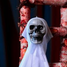 Korbi Bela Viseča Dekorativna Lobanja za Halloween