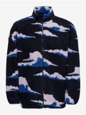 Tmavě modrá pánská vzorovaná Pulover ONLY & SONS Remy S