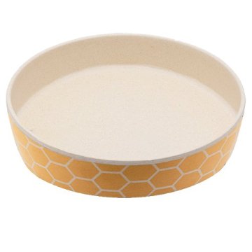 Skleda za mačke, BecoBowl - Bambus-medena čebula