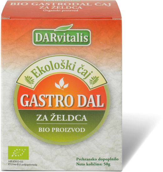 DARVITALIS Bio Gastrodal čaj 50g