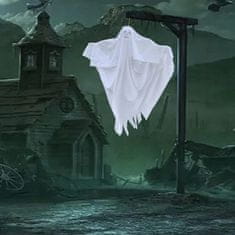 Korbi Dekoracija Halloween Ghost Viseči Bel 65cm