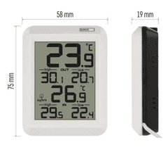 Emos E0422 termometer, 19 × 58 × 75 mm