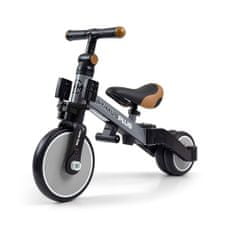 MILLY MALLY Optimus Plus 4v1 tricikel z vodilno palico sive barve