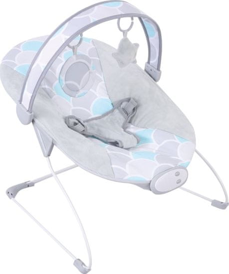 Freeon Baby Lounger Vibracijski ležalnik Uživajte v modri barvi