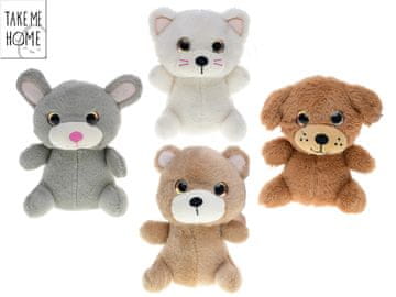 Take Me Home plišaste živali 15 cm za sedenje