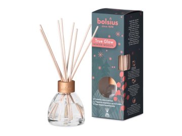 Bolsius True Glow Difuzor Winterwoods 45ml + dišavne slamice