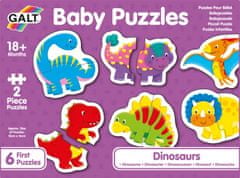Galt Baby puzzle Dinozavri 6x2 kosov