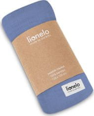 Lionelo Ovijalna odeja Blue Denim