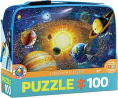 EuroGraphics Snack Box Puzzle Raziskovanje sončnega sistema 100 kosov