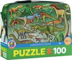 EuroGraphics Snack Box Puzzle Dinozavri 100 kosov