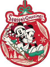 Trefl Lesena sestavljanka Božična pustolovščina Mickeyja in Minnie 160 kosov 18,2x24,2cm