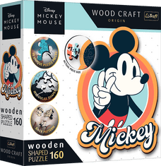 Trefl Wood Craft Izvor puzzle Mickey Mouse Retro 160 kosov