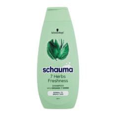 Schwarzkopf Schauma 7 Herbs Freshness Shampoo 400 ml osvežilen šampon z zelišči za ženske