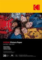 Kodak Photo High Gloss (180g/m2) A4 25 listov