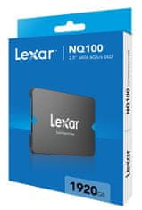Lexar Lexarjev SSD NQ100 2,5" SATA III - 1920 GB (branje/pisanje: 560/500 MB/s)