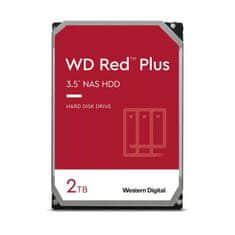 WD Red Plus/2TB/HDD/3,5"/SATA/5400 vrtljajev na minuto/3R