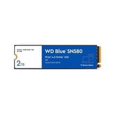 WD BLUE NVMe SSD 2TB PCIe SN580,Gen4, (R:4150, W:4150MB/s)