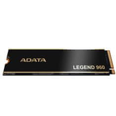 A-Data LEGEND 960/4TB/SSD/M.2 NVMe/črna/ hladilnik/5R