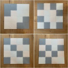 Kidkool Penasta Otroška Igralna Podloga - Pena Puzzle za na tla - Igralne podloge za dojenčke - 18 kos - 120x120 cm